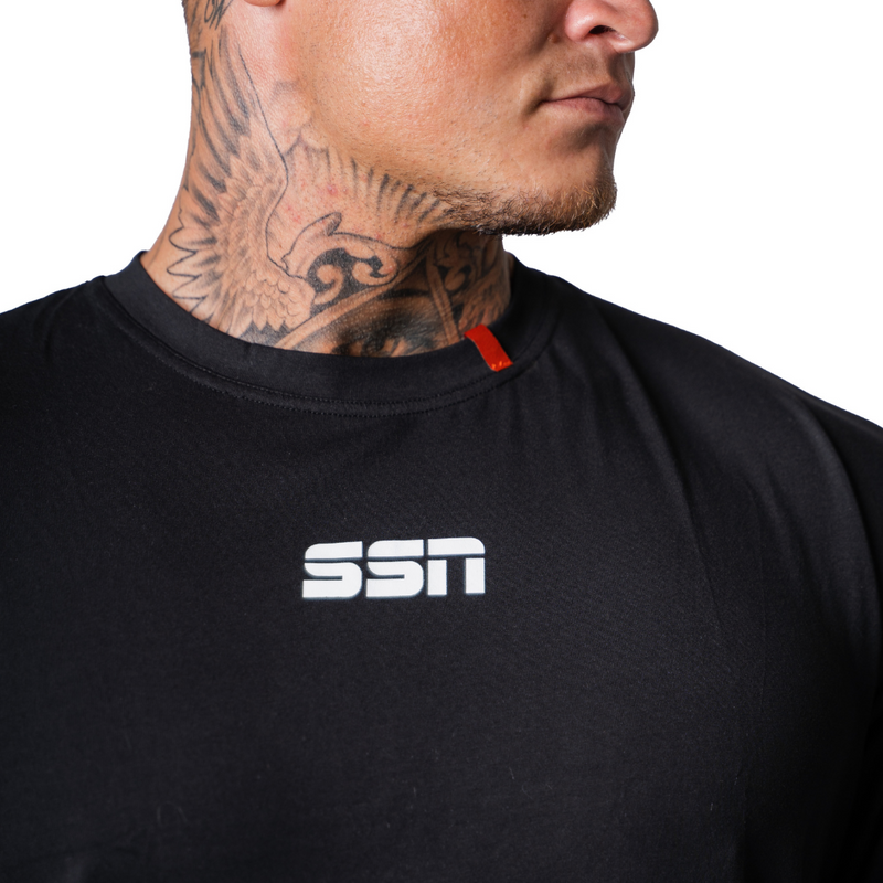 Oversize T Black - Svensk Sport Nutrition